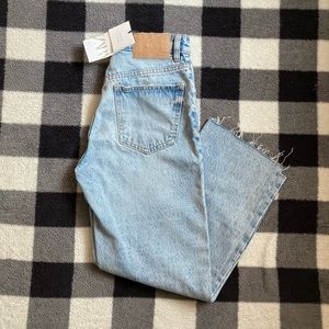 Straight leg jeans